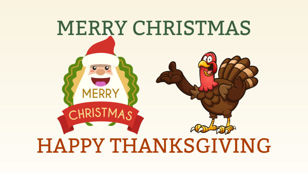 Turkeys and Santa