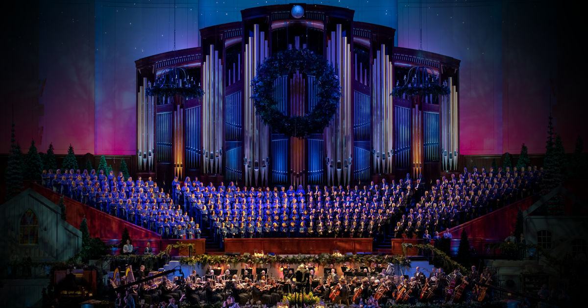 Tabernacle Choir and Temple Square Christmas